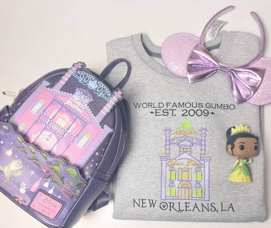 Tiana's Place embroidered shirt or sweatshirt