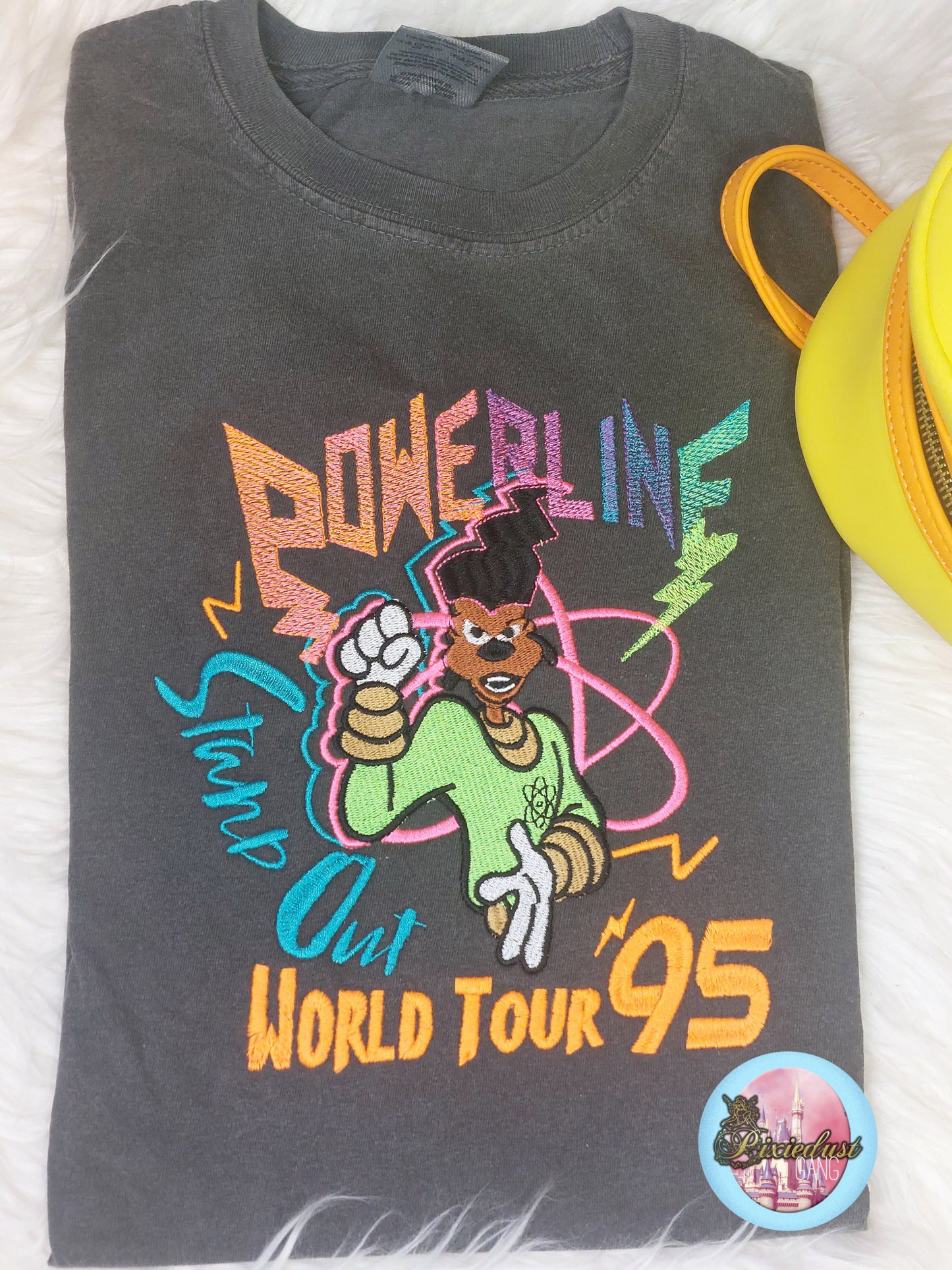 Powerline Stand out tour 95 embroidered shirt or sweatshirt