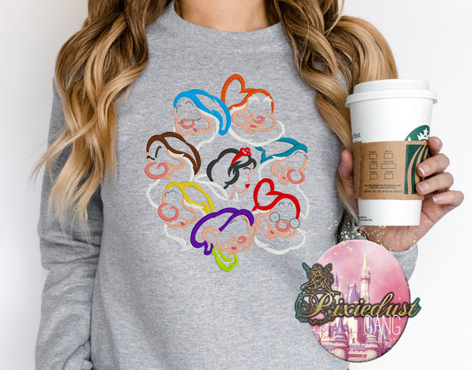 7 dawrfs sweatshirt Pixiedust gang