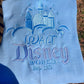 UV color changing embroidered disney sweatshirt