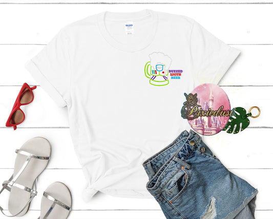 Buzz Light Beer Tshirt for epcot food and wine festival