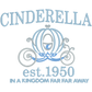 Cinderella Est 1950 embroidered sweatshirt or tshirt