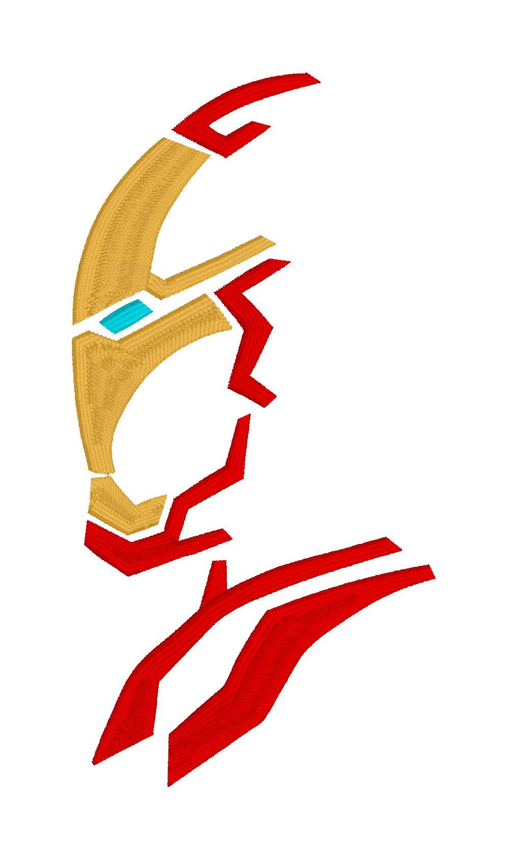 Iron man embroidered sweatshirt